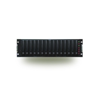Корпус STORAGE 2U SSI-4160C 2x500W EXTERNAL RAID CASE JBOD 15 SCA (U320) (1-3 CHANNEL) черный