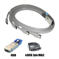 Кабель SAS HighPoint Cable Infiniband to 4 E-SATA cable