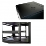 Серверный шкаф 19"  9U DW6609 (600x500x500мм), настенный, 2 секции, стекл. дверь, черный, RackPro