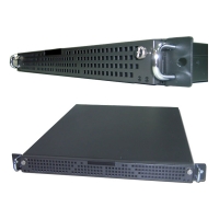 Сервер 1U для монтажа в стойку 19" Core2Duo 2.7GHz/4GB/SATAII 2*320Gb Raid 0,1/Lan 1Gbe/DVD-RW