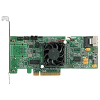 Контроллер HIGHPOINT RR 4310 PCI-Ex8, 4 SAS/SATA (256Мб, внут.:1xSFF-8087, Intel IOP348 1.2ГГц)