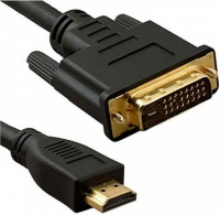 Кабель HDMI (M) -> DVI-D (M), 3m, 5bites (APC-073-030), позолоченные контакты, ферритовые кольца
