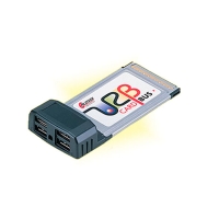 КОНТРОЛЛЕР USB 2.0 CARDBUS (PCMCIA CARD) PILOTECH U058 -01 4 PORT USB 2.0  CARDBUS