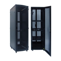 Серверный шкаф 19" 37U RackPro SE-TY4 6037  (600х1000х1800) черный, блок вентиляторов в комлекте