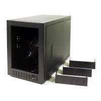 Корпус дубликатора CD/DVD на 5 мест (5x5.25" внеш, 1х3.5" внутр), БП 400Вт, мод A-05, черный, уценка